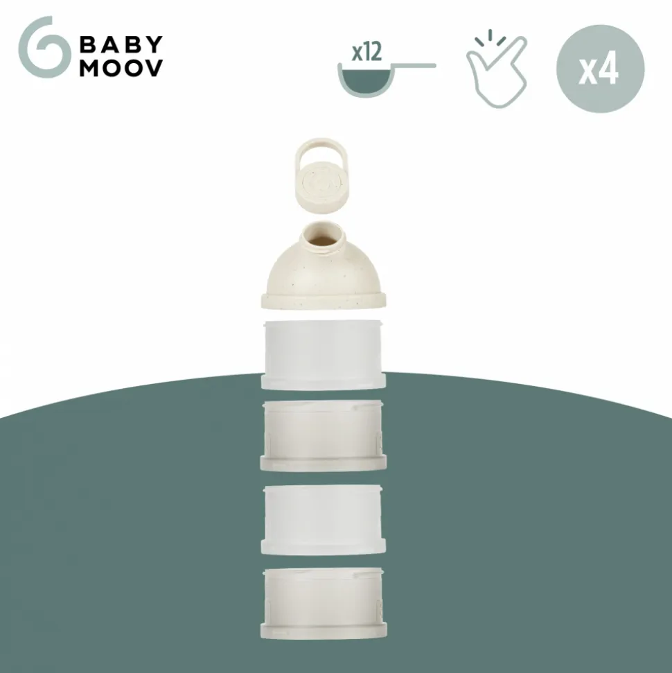 Boîte doseuse babydose ergonomique beige