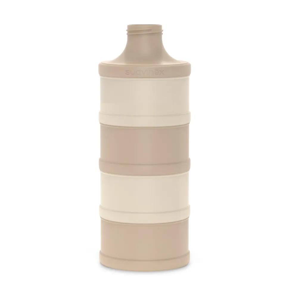 Boîte doseuse de lait 4 compartiments wonderland beige