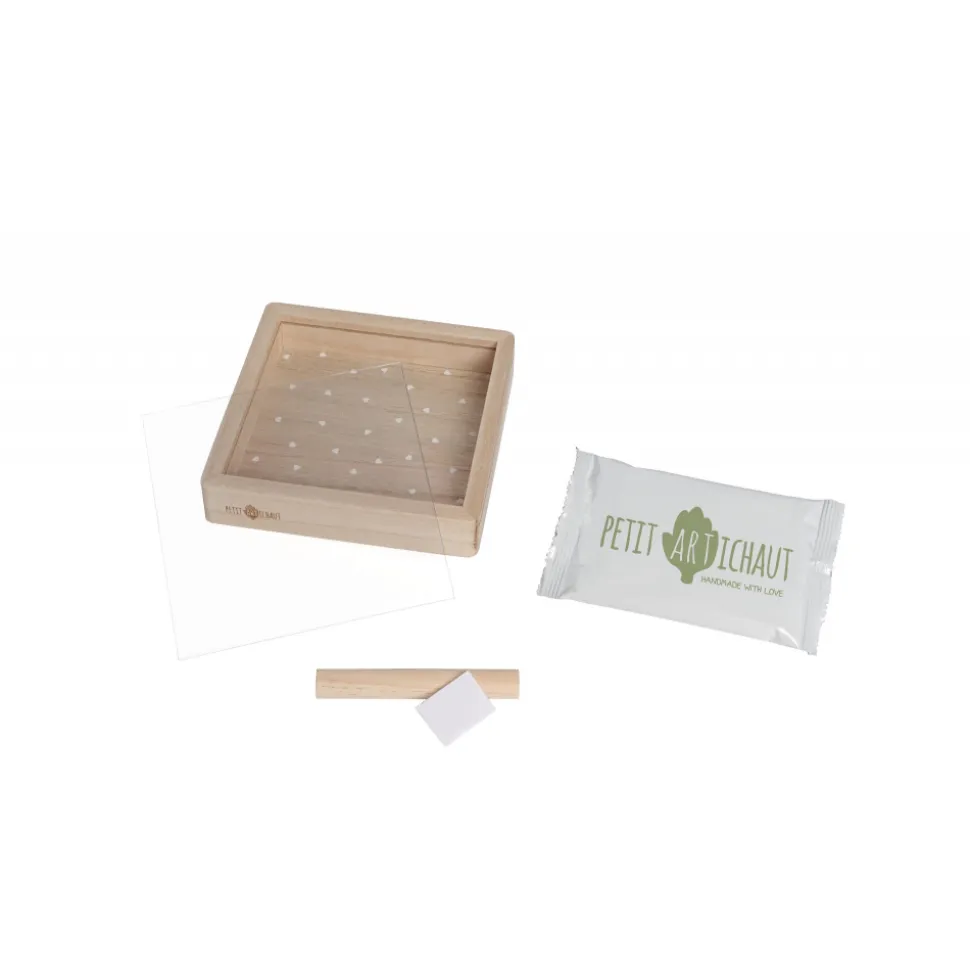 Boîte à empreinte jolis coeurs