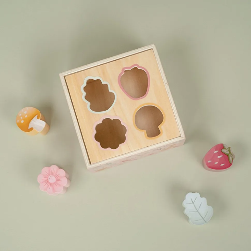 Boîte à formes en bois fsc - fairy garden