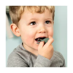 Boîte à goûter avec piques snack tiny trails vert