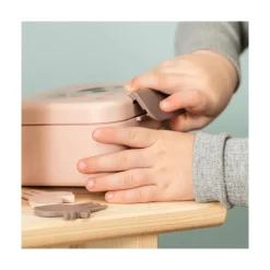 Boîte à goûter avec piques snack tiny farm rose