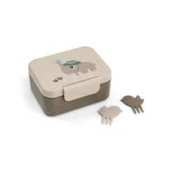 Boîte à goûter avec piques snack tiny trails sable