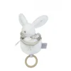 Boîte à musique lapin doudou blanc