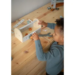 Boîte à outils en bois 24 mois et +