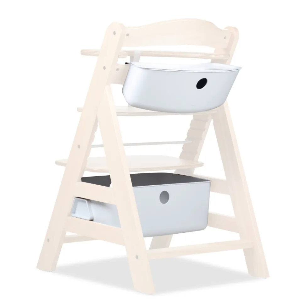 Boîtes de rangement pour chaise haute alpha+