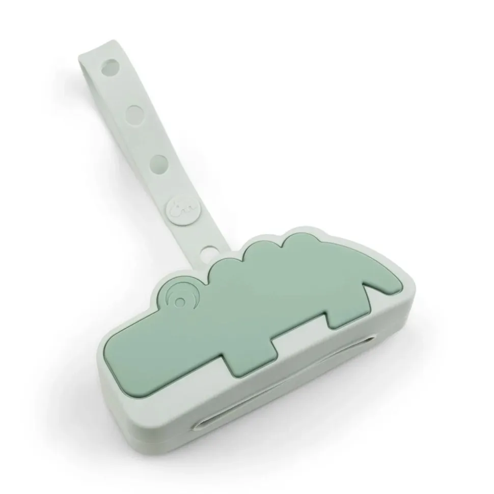 Boîte à sucette croco vert
