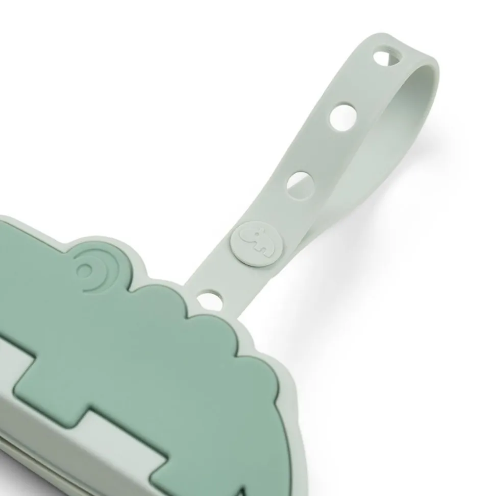 Boîte à sucette croco vert