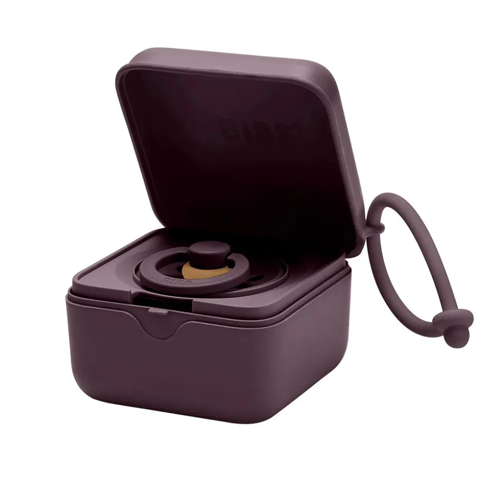 Boîte à tétines plum