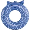 Bouée animale léopard bleu 55 cm