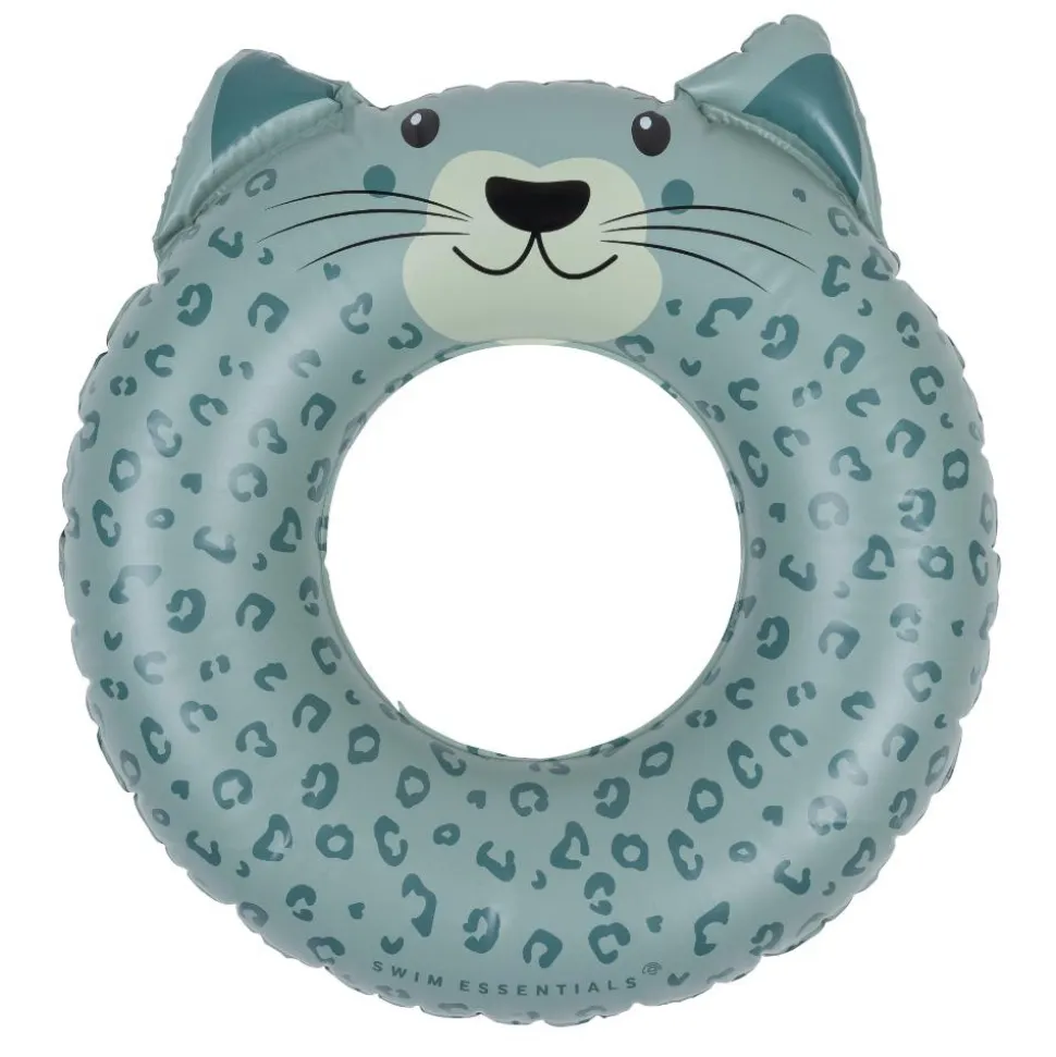Bouée animale léopard vert 55 cm