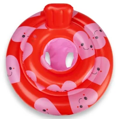 Bouée bébé cœur rouge 0-1 an