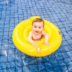 Bouée bébé jaune safari 0-1 an