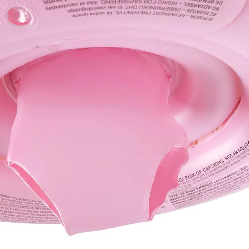 Bouée enfant 0-1 an - pink coeur cozy