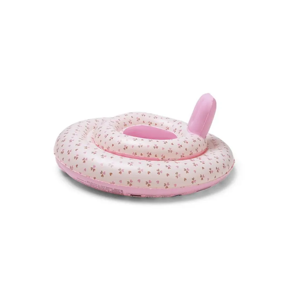 Bouée enfant 0-1 an - pink coeur cozy