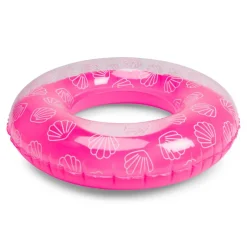 Bouée gonflable 90 cm rose coquillage