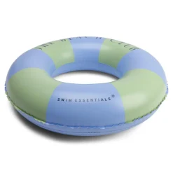 Bouée gonflable 90 cm vert et bleu