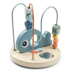 Boulier en bois wally bleu