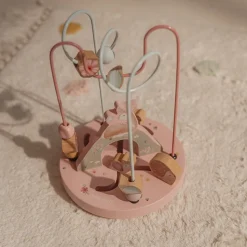 Boulier spirale faon en bois fsc - fairy garden