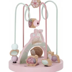 Boulier spirale faon en bois fsc - fairy garden