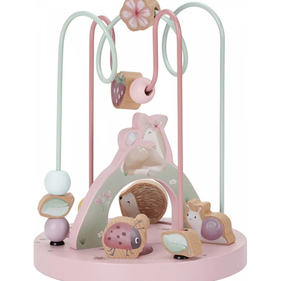 Boulier spirale faon en bois fsc - fairy garden