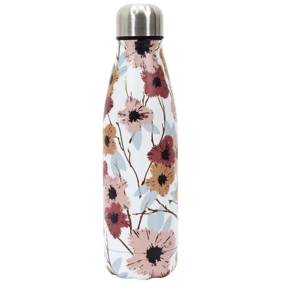 Bouteille isotherme 50cl printanière (à l'unité - modèle aléatoire)