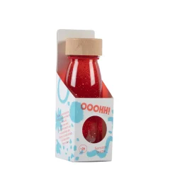 Bouteille sensorielle float rouge