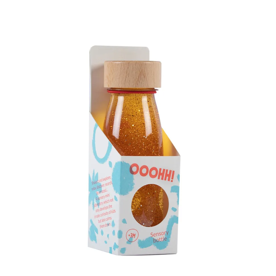 Bouteille sensorielle float curcuma