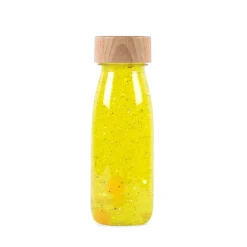 Bouteille sensorielle float jaune