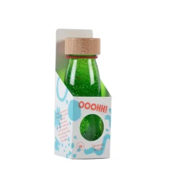 Bouteille sensorielle float verte