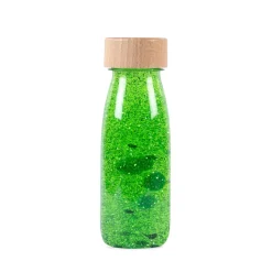 Bouteille sensorielle float verte