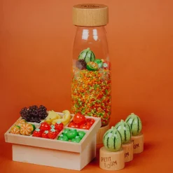 Bouteille sensorielle learn fruits