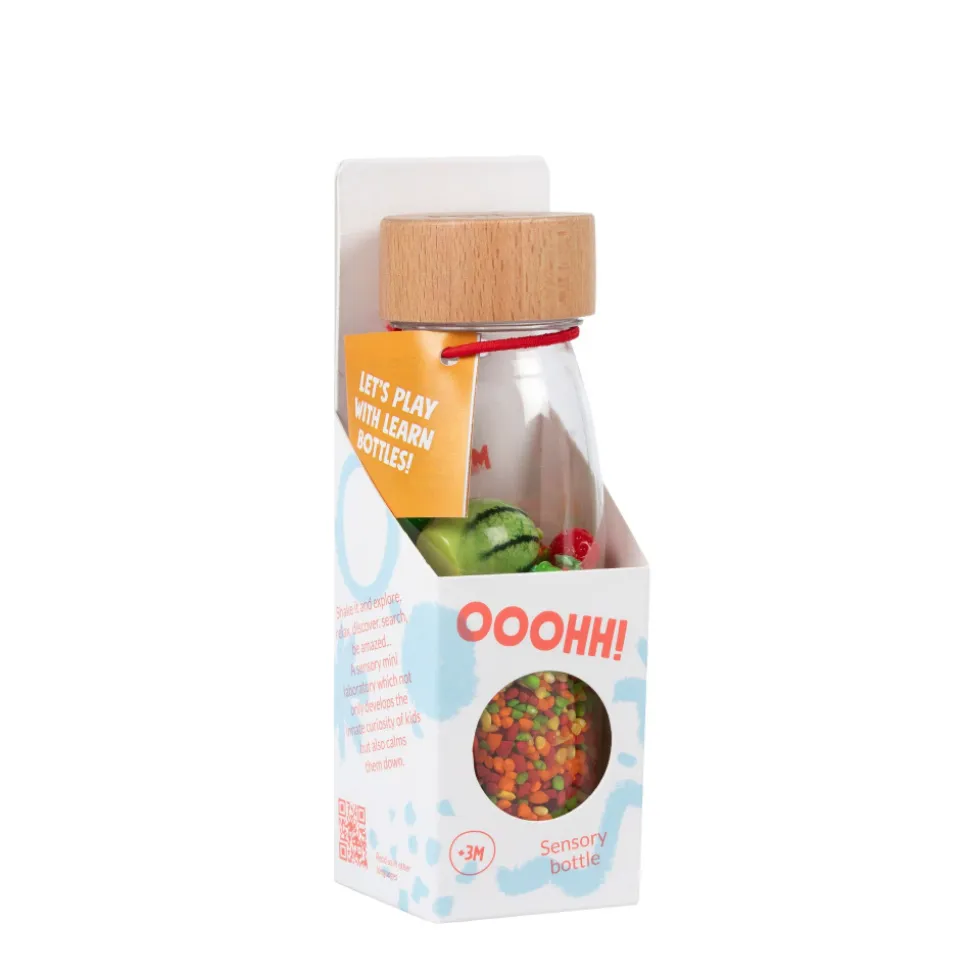 Bouteille sensorielle learn fruits