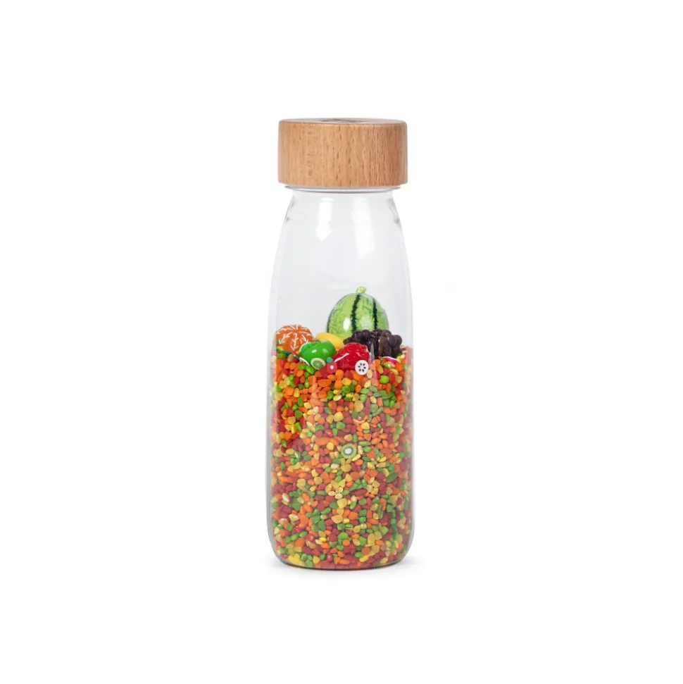 Bouteille sensorielle learn fruits