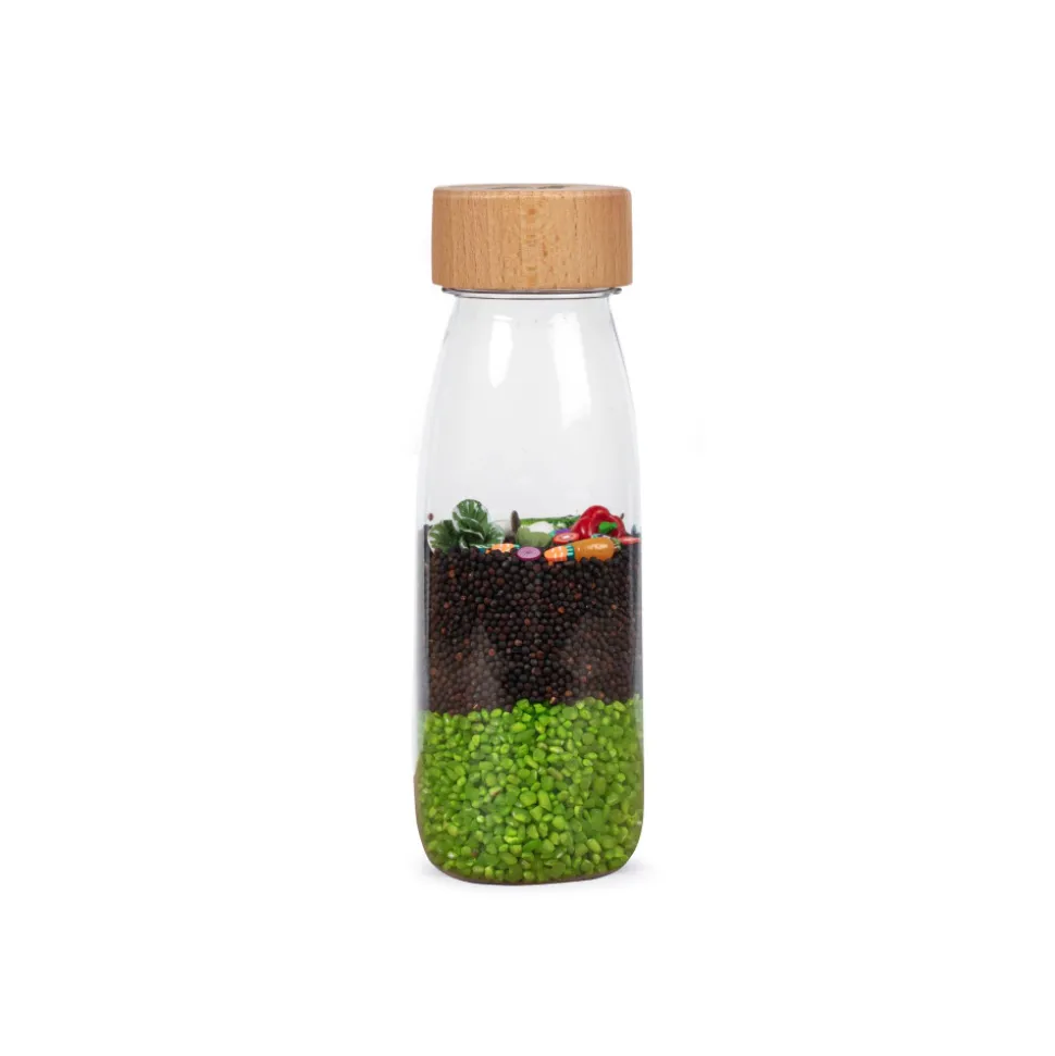 Bouteille sensorielle learn veggies