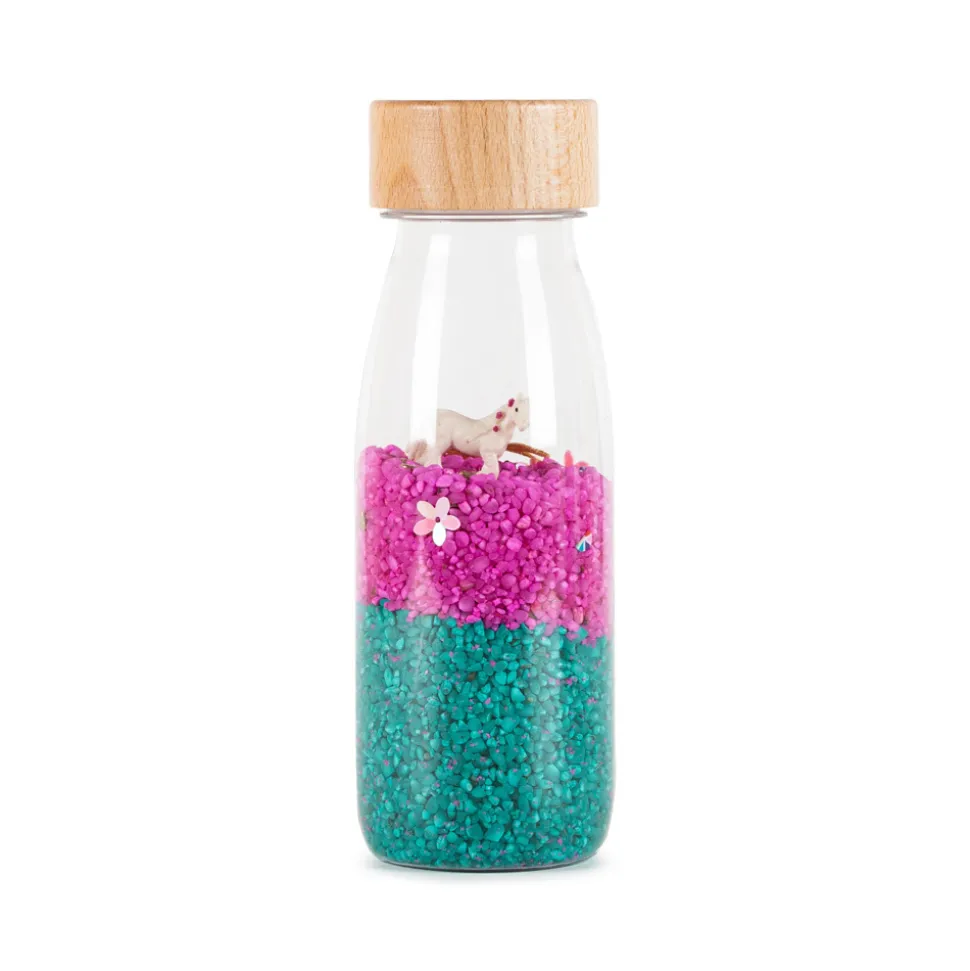 Bouteille sensorielle sound licorne