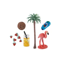 Bouteille sensorielle spy flamant rose