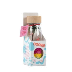 Bouteille sensorielle spy flamant rose