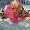 Brassards piscine enfant 0-2 ans - léopard beige