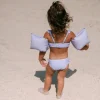 Brassards piscine enfant 2-6 ans - léopard lila