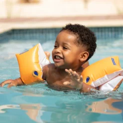 Brassards piscine enfant 0-2 ans - pure orange