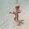 Brassards piscine enfant 0-2 ans - léopard rose gold