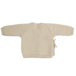 Brassière bébé naissance point mousse 0/1 mois - sable