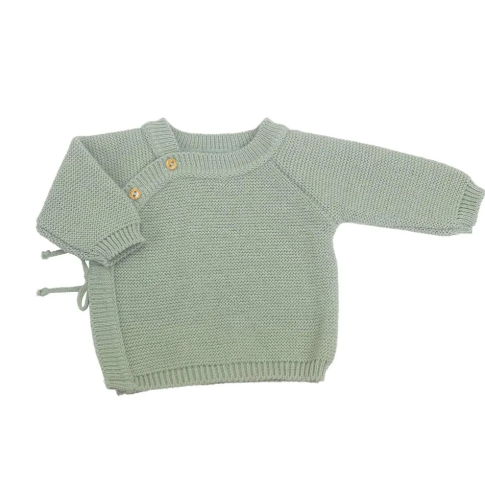 Brassière bébé naissance vert olive