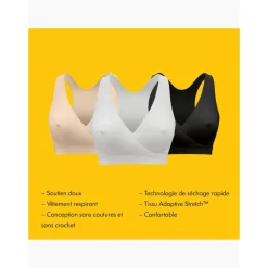 Brassière d'allaitement keep cool s noir