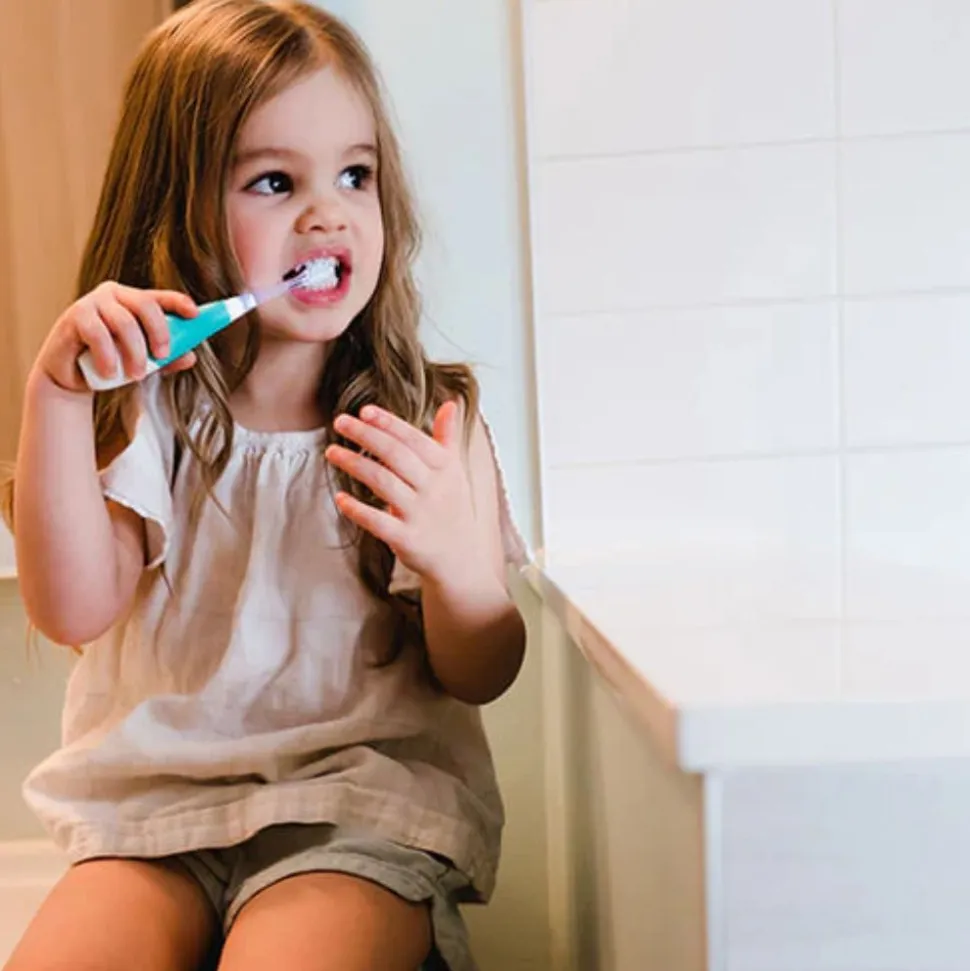 Brosse à dents électrique bébé et 2 têtes de remplacement - sonïk