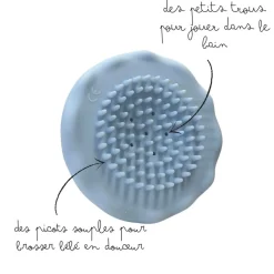 Brosse 2 en 1 la méduse - mila