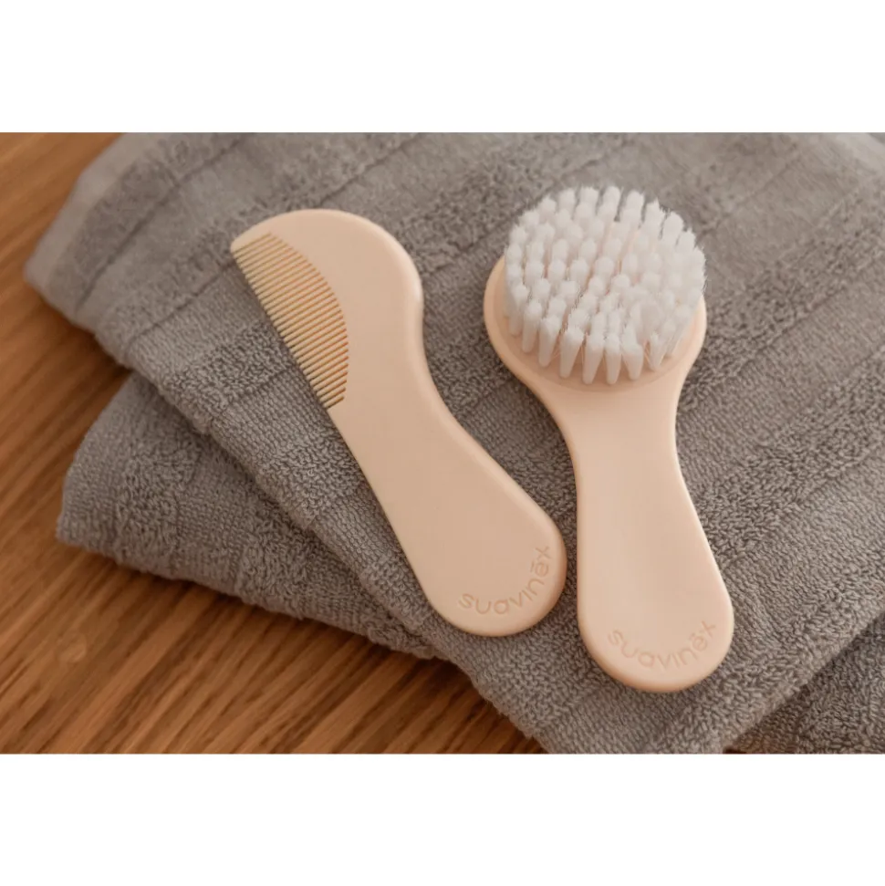 Brosse et peigne bébé dreams beige