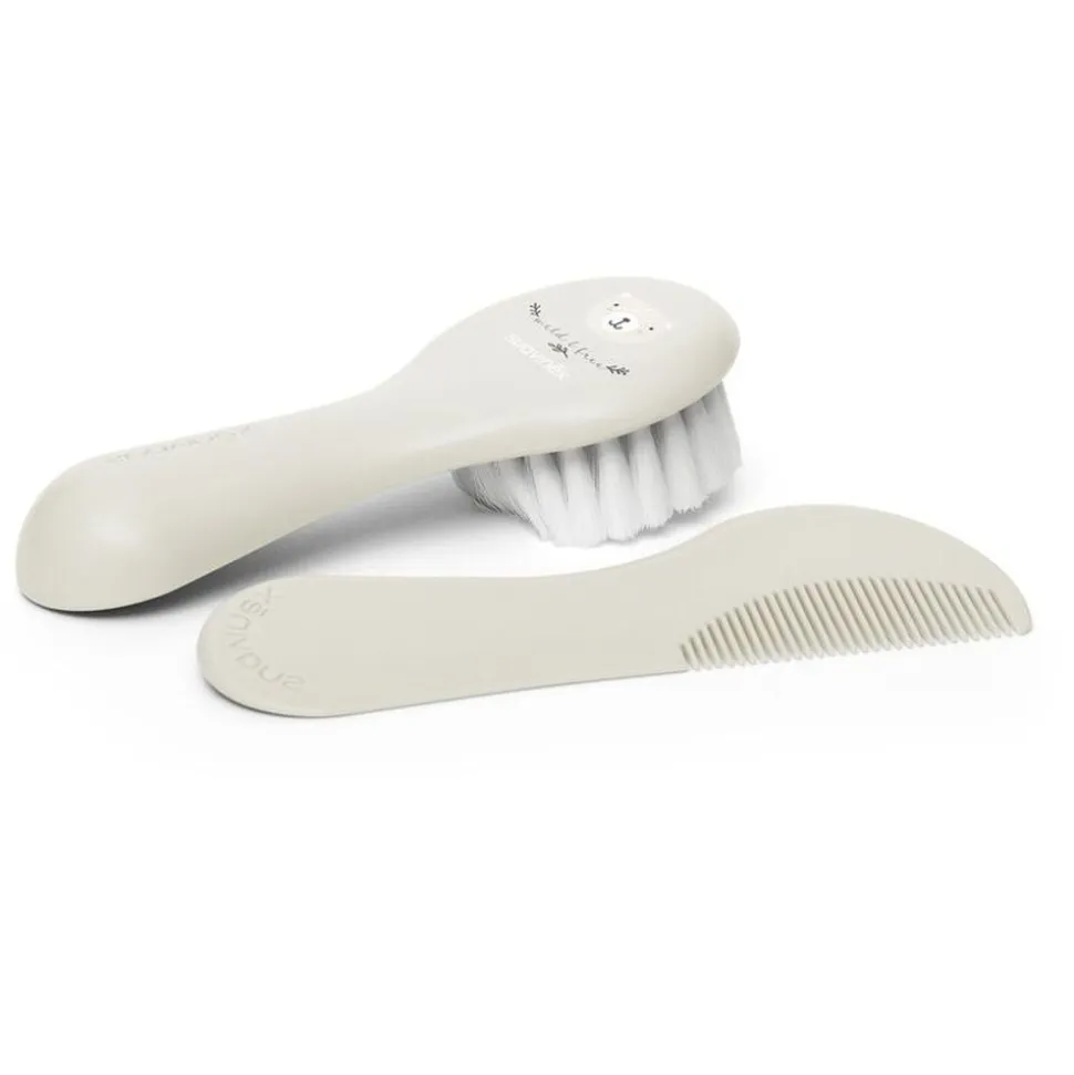 Brosse et peigne bébé dreams beige