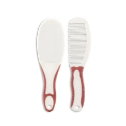 Brosse et peigne rose